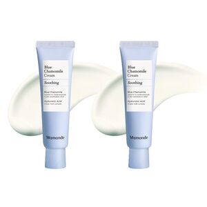 New 2pc Mamonde Blue Chamomile Soothing Cream 60ml K-Beauty